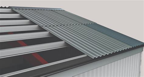 metal roofing sheet overlap|maximum overhang for metal roofing.